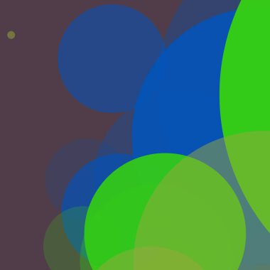 Renkli basit daireler iş arkaplan tasarımı