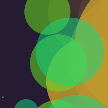 Renkli basit daireler iş arkaplan tasarımı