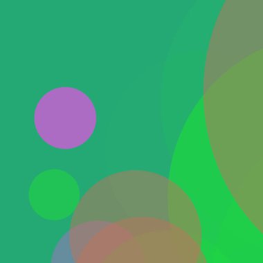 Renkli basit daireler iş arkaplan tasarımı