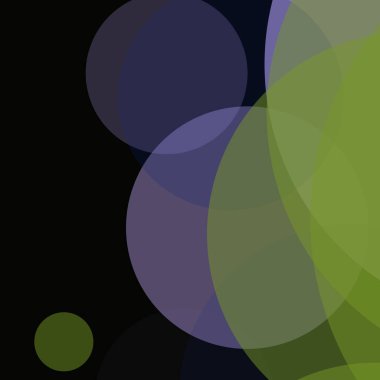 Renkli basit daireler iş arkaplan tasarımı