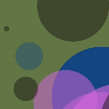 Renkli basit daireler iş arkaplan tasarımı