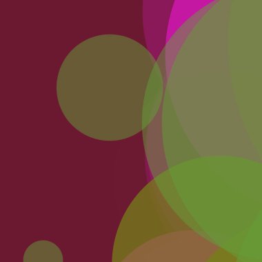 Renkli basit daireler iş arkaplan tasarımı