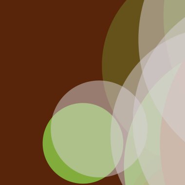 Renkli basit daireler iş arkaplan tasarımı