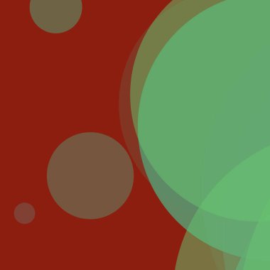 Renkli basit daireler iş arkaplan tasarımı