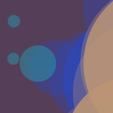 Renkli basit daireler iş arkaplan tasarımı