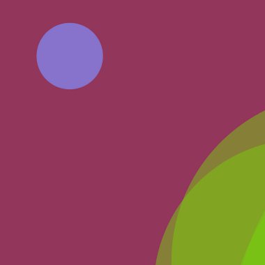 Basit daireler renkli arkaplan tasarımı