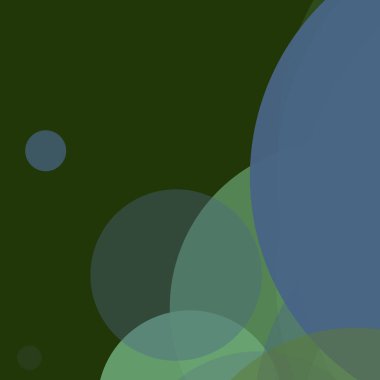 Basit daireler renkli arkaplan tasarımı