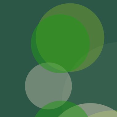 Basit daireler renkli arkaplan tasarımı