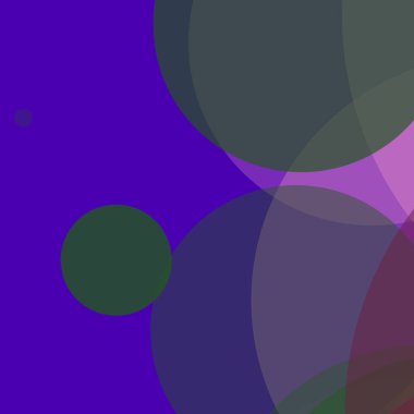 Basit daireler renkli arkaplan tasarımı