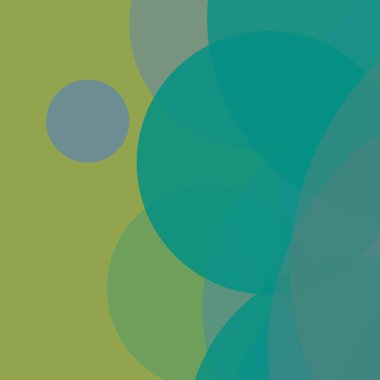 Basit daireler renkli arkaplan tasarımı