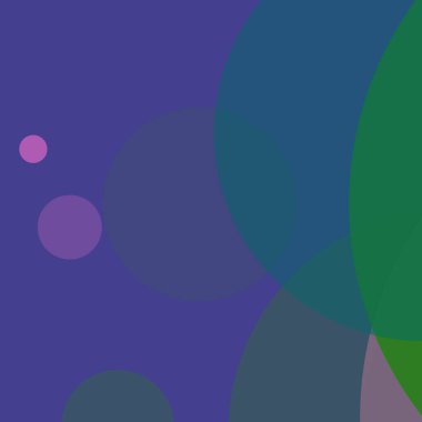 Basit daireler renkli arkaplan tasarımı