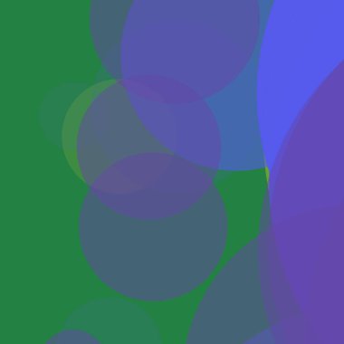 Basit daireler renkli arkaplan tasarımı