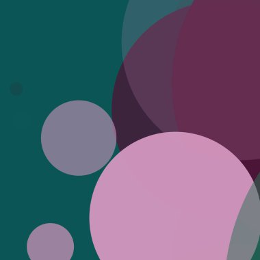 Basit daireler renkli arkaplan tasarımı