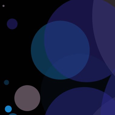 Basit daireler renkli arkaplan tasarımı