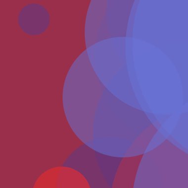 Basit daireler renkli arkaplan tasarımı