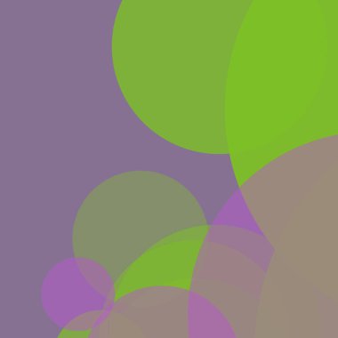 Basit daireler renkli arkaplan tasarımı