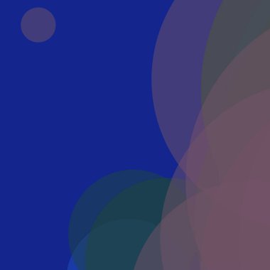 Basit daireler renkli arkaplan tasarımı