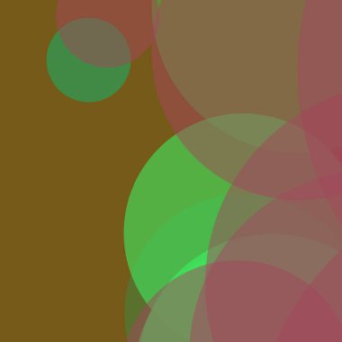 Basit daireler renkli arkaplan tasarımı