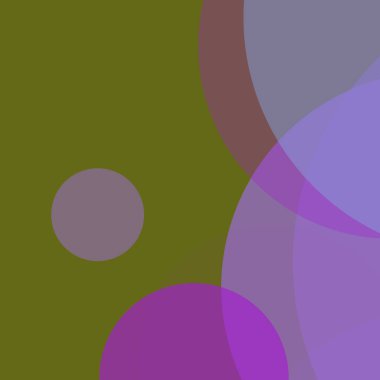 Basit daireler renkli arkaplan tasarımı