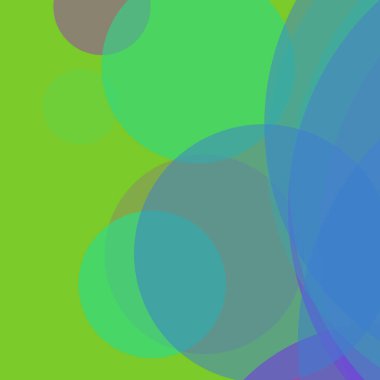 Basit daireler renkli arkaplan tasarımı