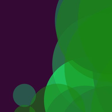 Basit daireler renkli arkaplan tasarımı