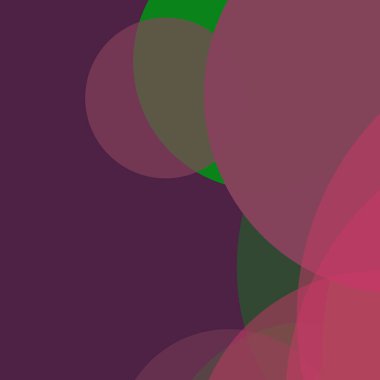 Basit daireler renkli arkaplan tasarımı