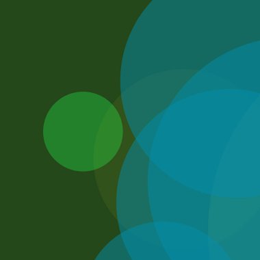 Basit daireler renkli arkaplan tasarımı