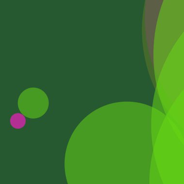 Basit daireler renkli arkaplan tasarımı