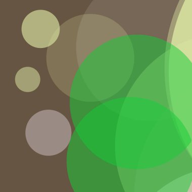 Basit daireler renkli arkaplan tasarımı