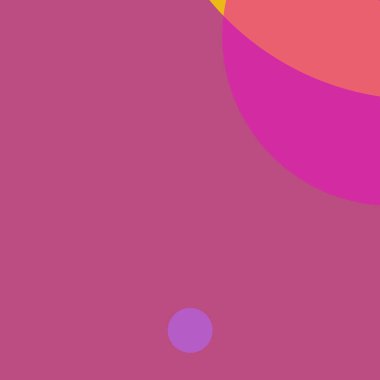 Basit daireler renkli arkaplan tasarımı