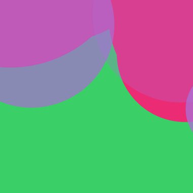 Basit daireler renkli arkaplan tasarımı