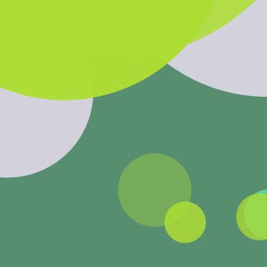 Basit daireler renkli arkaplan tasarımı