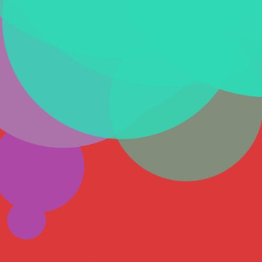 Basit daireler renkli arkaplan tasarımı