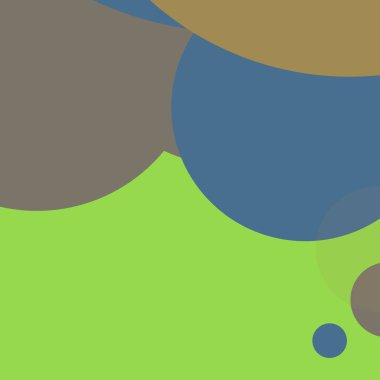 Basit daireler renkli arkaplan tasarımı