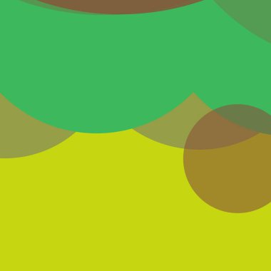 Basit daireler renkli arkaplan tasarımı