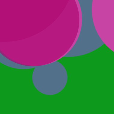 Basit daireler renkli arkaplan tasarımı