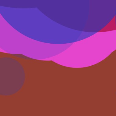 Basit daireler renkli arkaplan tasarımı