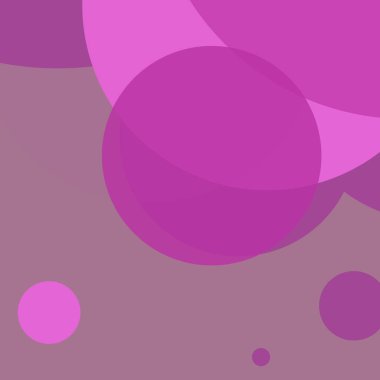 Basit daireler renkli arkaplan tasarımı