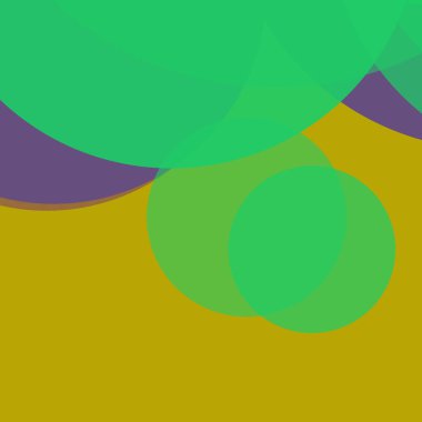 Basit daireler renkli arkaplan tasarımı