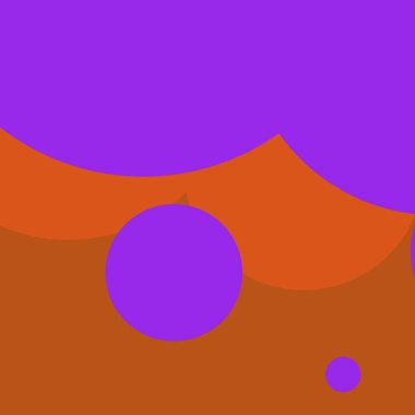 Basit daireler renkli arkaplan tasarımı