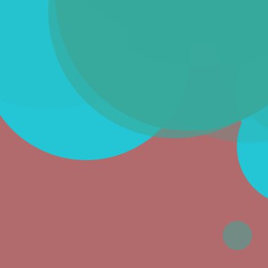 Basit daireler renkli arkaplan tasarımı