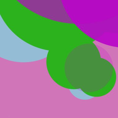 Basit daireler renkli arkaplan tasarımı