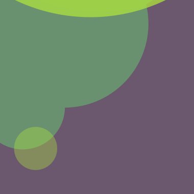 Basit daireler renkli arkaplan tasarımı