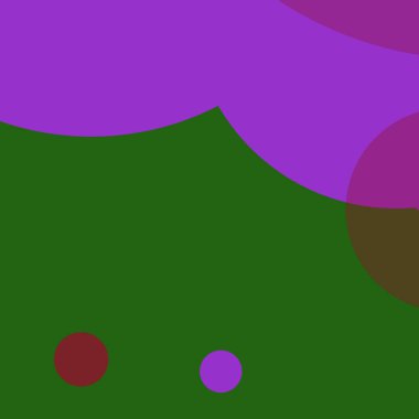 Basit daireler renkli arkaplan tasarımı