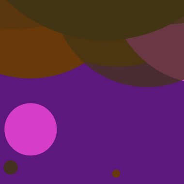 Basit daireler renkli arkaplan tasarımı