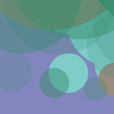 Basit daireler renkli arkaplan tasarımı