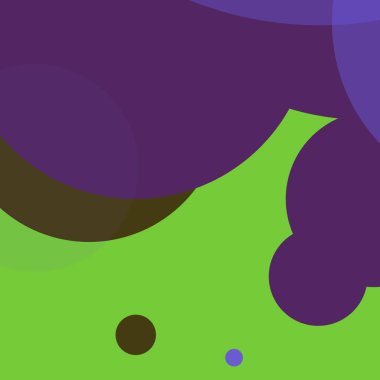 Basit daireler renkli arkaplan tasarımı