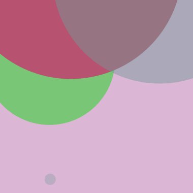 Basit daireler renkli arkaplan tasarımı