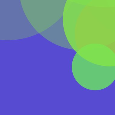 Basit daireler renkli arkaplan tasarımı