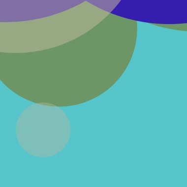 Basit daireler renkli arkaplan tasarımı